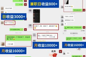 简单可复制，教辅项目新玩法，新手实战一个月变现16000+（第二期）