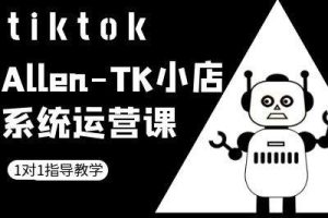 TK小店系统运营课-tiktok跨境电商教程